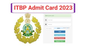 ITBP Admit Card 2023