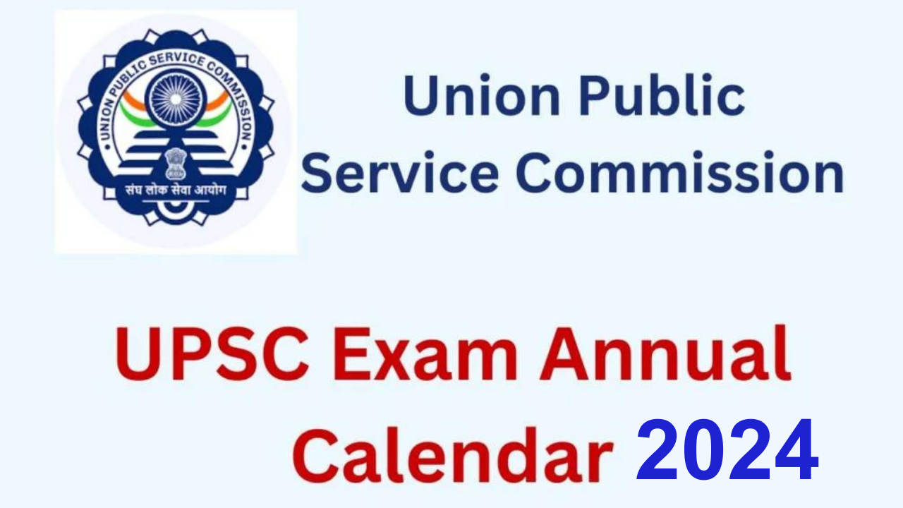 upsc exam calendar 2024