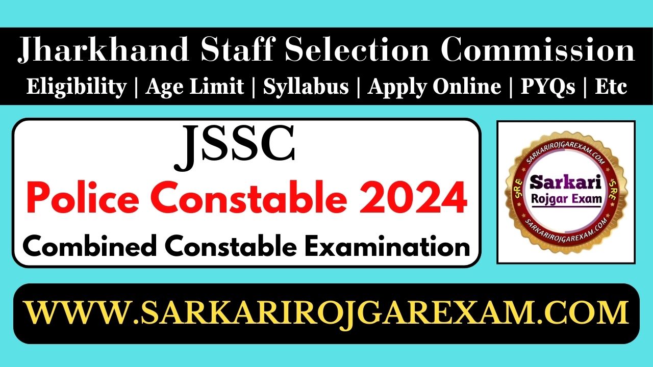 JSSC Police Constable 2024